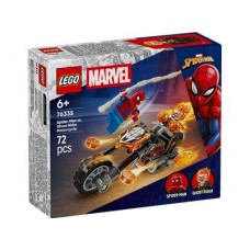 LEGO Marvel 76335 Spider-Man vs. Ghost Rider Motorcycle